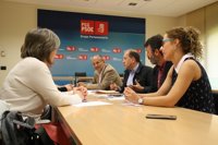 El PSdeG pide "implicación" a la Xunta para defender los empleos del Popular y mitigar la exclusión financiera del rural