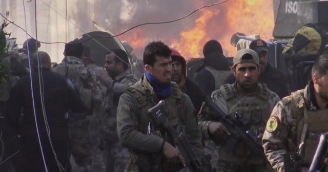 Tres banderas, Mosul