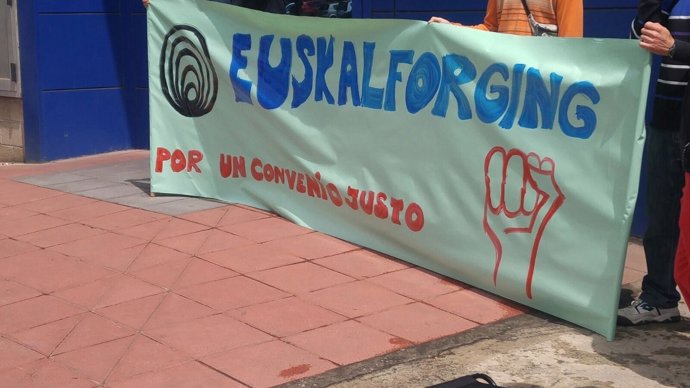 Huelga de los trabajadores de Euskalforging