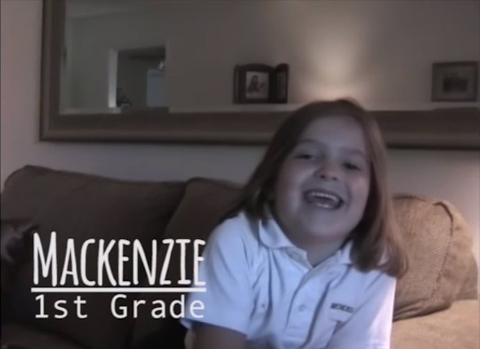 Vídeo de entrevistas de todos los primeros días de colegio de Mackenzie Struggs
