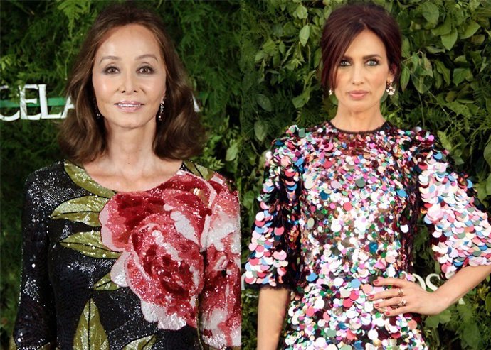 Duelo de estilo de estilo entre Nieves Álvarez e Isabel Preysler
