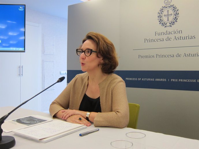 La directora de la Fundación Princesa de Asturias, Teresa Sanjurjo