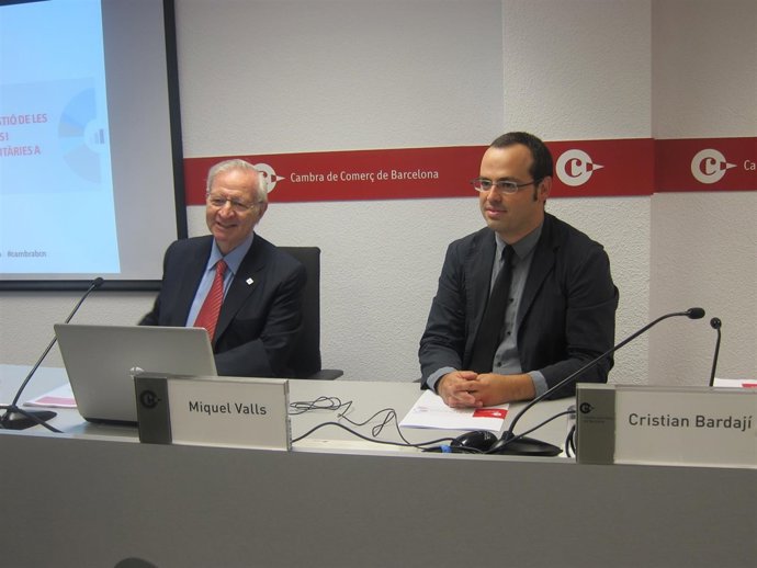 Miquel Valls, Cristian Bardají (Cambra de comerç de Barcelona)