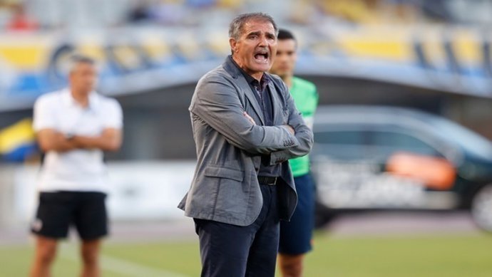 Paco Herrera, entrenador de Las Palmas