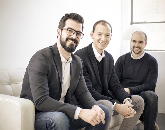 Juan Zamora, Salvador Severich i Javier Martínez (Signaturit)