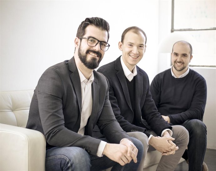 Juan Zamora, Salvador Severich i Javier Martínez (Signaturit)