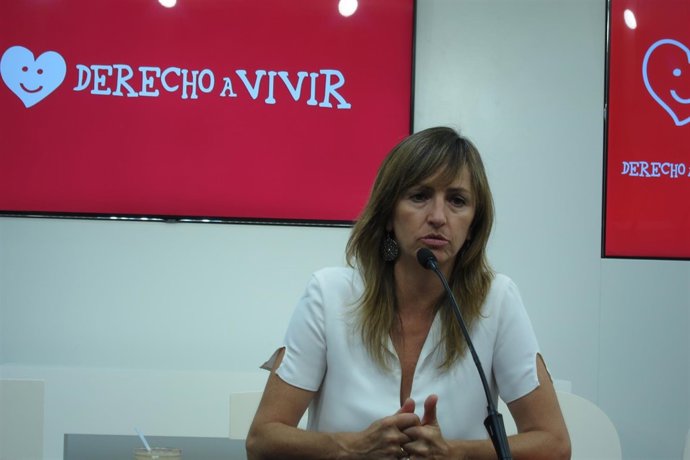 La coordinadora de Derecho a Vivir, Gádor Joya