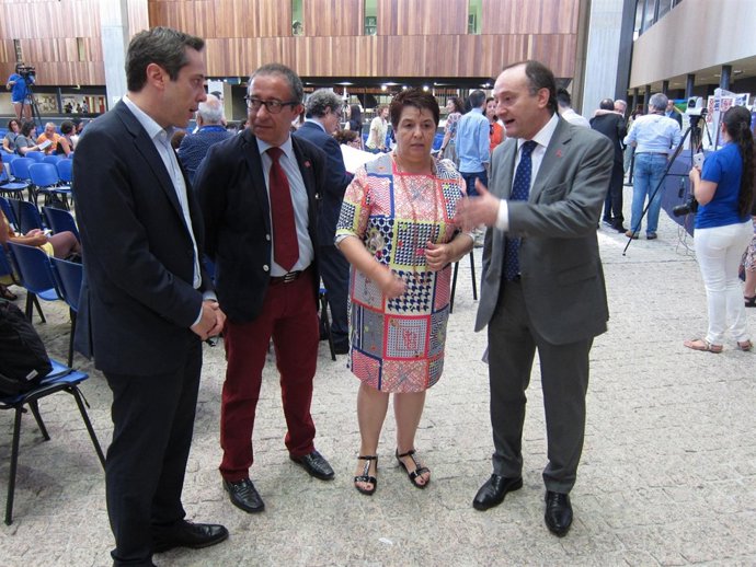 Segovia, Miguel y la alcalde de Segovia                           