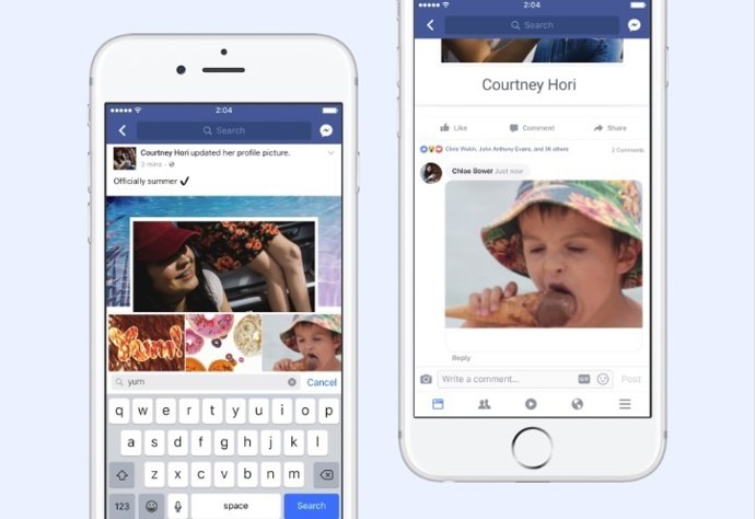 Facebook introdueix els GIf en els comentaris 
