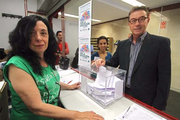 Isabel Galvín y Jaime Cedrún