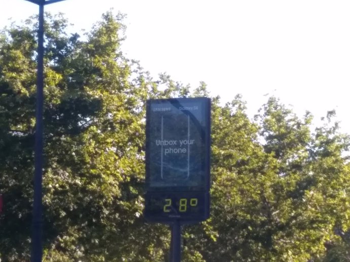 Térmometro 28ºC