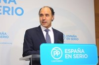 La dirección nacional del PP pide a Ignacio Diego respetar el resultado del congreso cántabro y decisiones de Buruaga