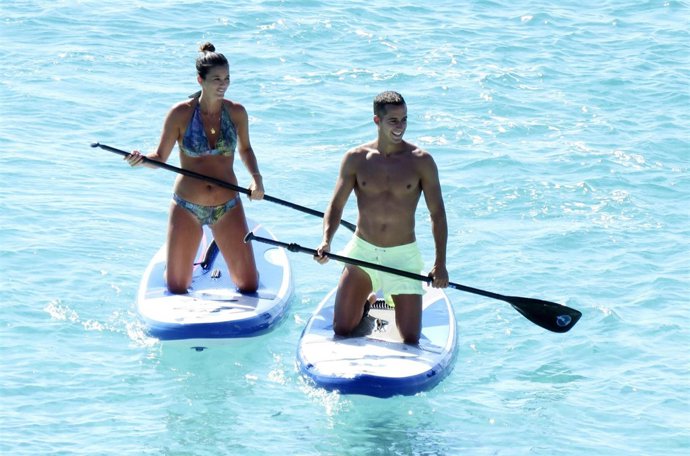 Macarena y Griezmann/EuropaPress
