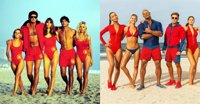 De David Hasselhoff a Dwayne Johnson: Así han cambiado Los Vigilantes de la Playa (Baywatch)
