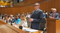 PP no apoyará las modificaciones presupuestarias del Gobierno aragonés si no negocia la rebaja de la carga fiscal