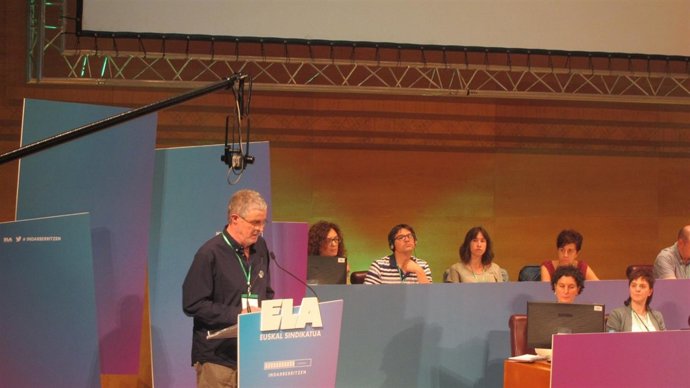 Adolfo Muñoz en el Congreso de ELA