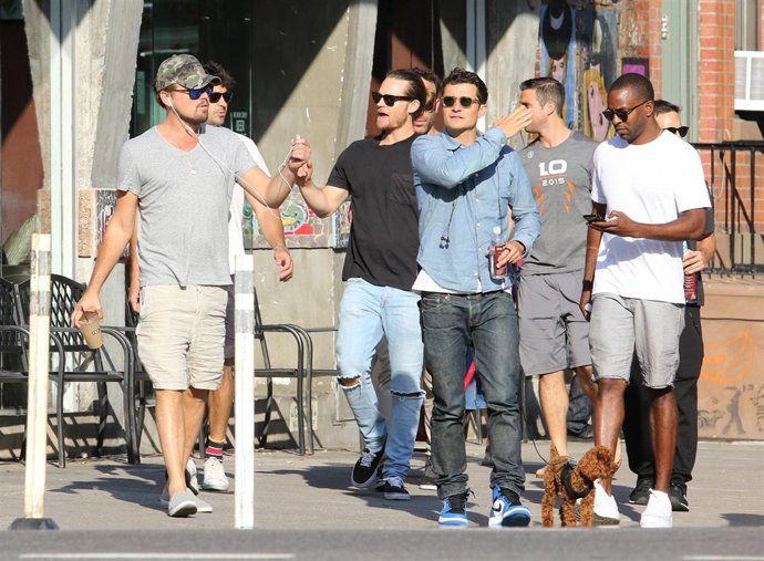  Leonardo Dicaprio, Orlando Bloom, Tobey Magui