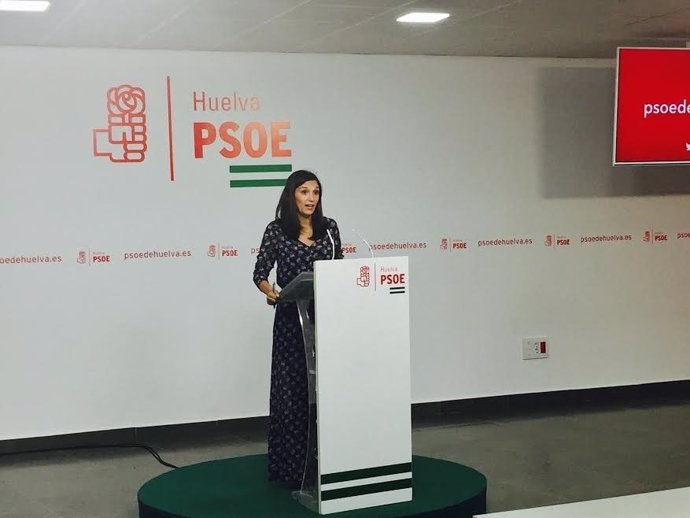 La vicesecretaria general del PSOE de Huelva, María Márquez.