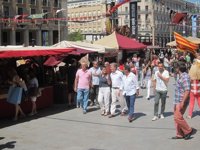 El alcalde abre el Mercado Medieval de las Tres Culturas, "lleno de talento local"