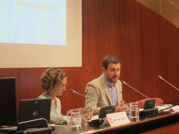 Els consellers M.Ruiz i T.Comín