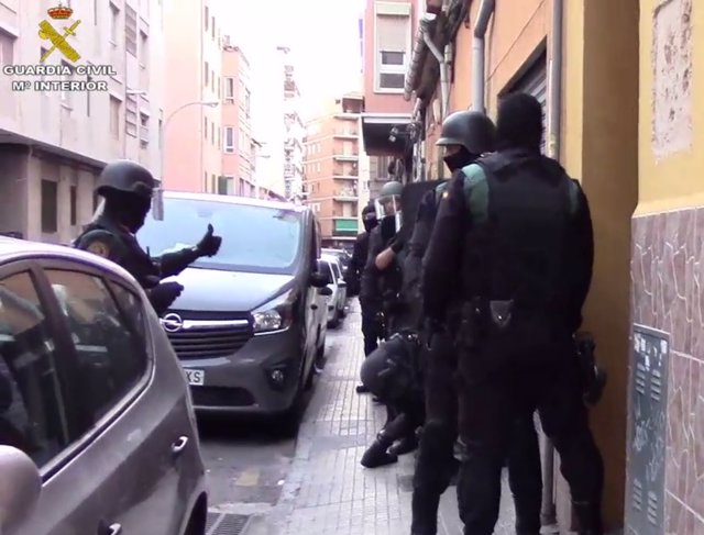 Operación antidroga en Palma