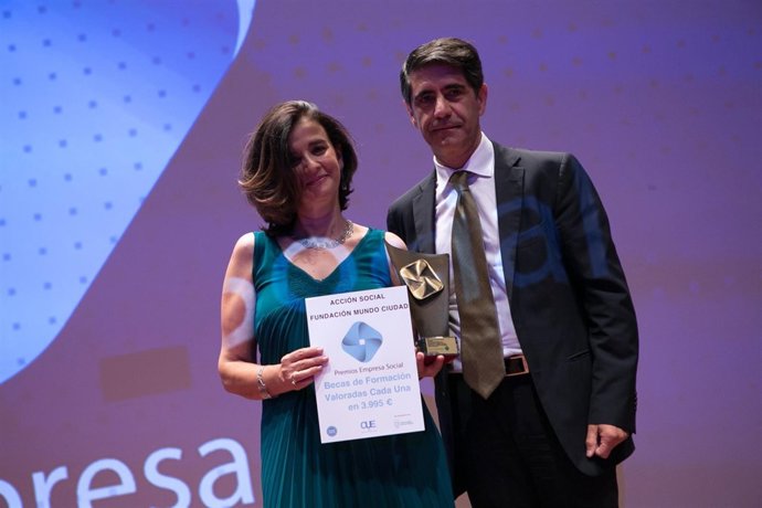 Faci Peñate y Manuel Ventero