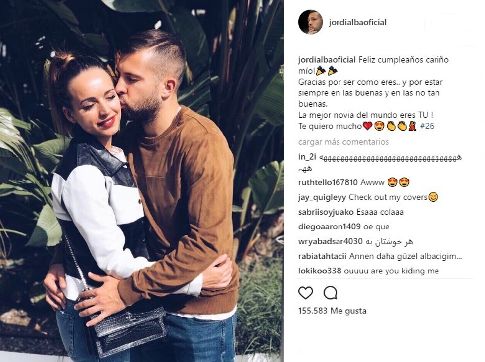 INSTAGRAM JORDI ALBA