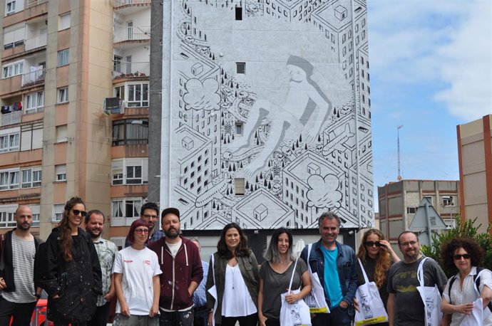 Visita a la obra de Millo en 'Desvelarte'