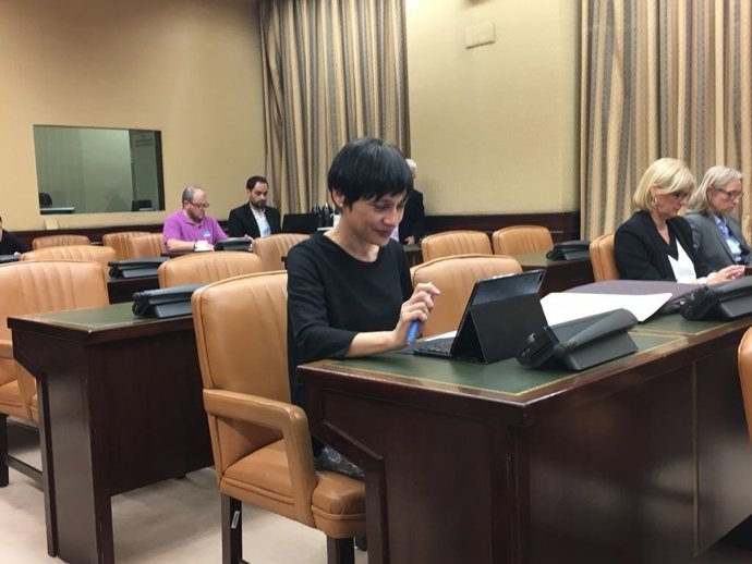 La diputada socialista Rocío de Frutos en el Congreso