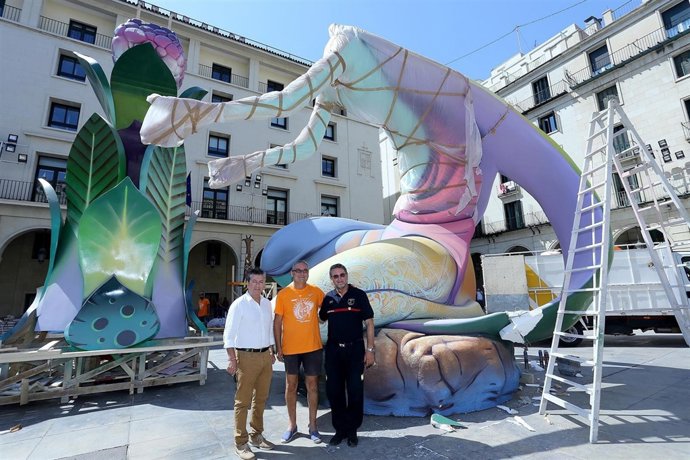 Revisan que las hogueras se planten correctamente