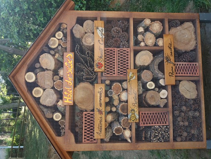 Sant Hilari Sacalm estrena un hotel d'insectes