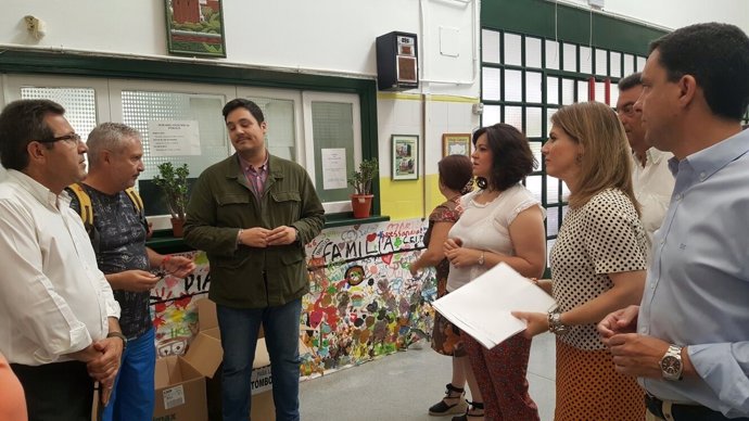 Visita al CEIP Santa Clara.