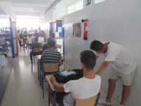 El alcalde de Carmona avisa de "lipotimias y mareos" en un instituto a causa del calor