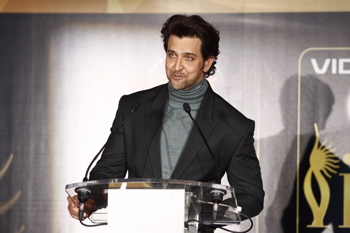 Hrithik Roshan, actor de Bollywood, en la IIFA Weekend and Awards en Madrid