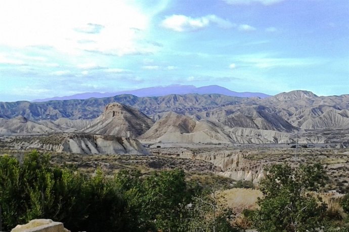 Imagen del Desierto de Tabernas (Almería)