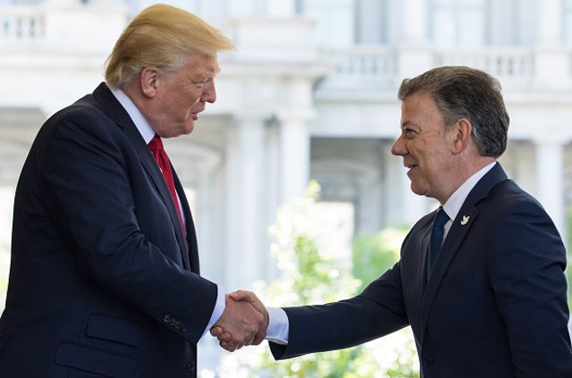 Trump y Santos