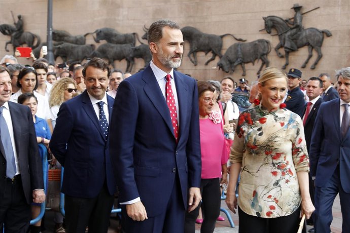 El Rey en la corrida de Beneficiencia