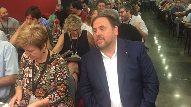 El vicepresidente de la Generalitat y líder de ERC, Oriol Junqueras