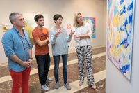 Las Juntas de Bizkaia acogen una muestra con obras de alumnos de la Facultad de Bellas Artes de la UPV/EHU