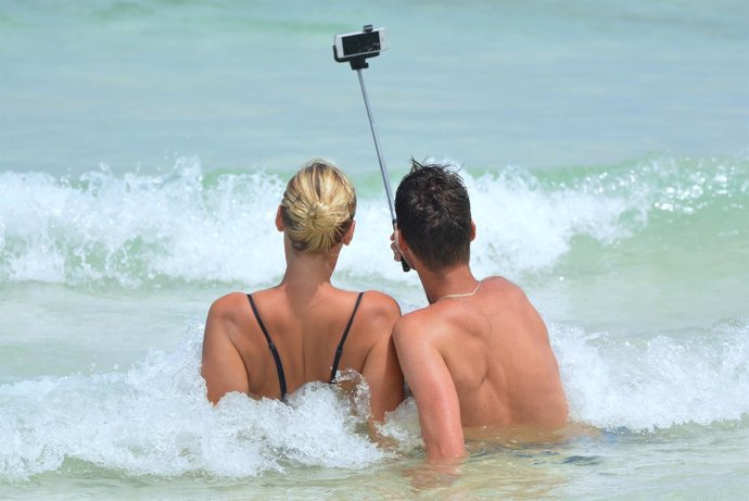 Selfie en la playa