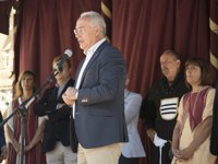 Ceniceros felicita a los vecinos de Briones por "ser ejemplo de colaboración" en las Jornadas Medievales