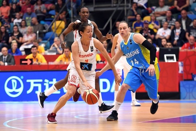 Selección femenina baloncesto España Ucrania Eurobasket