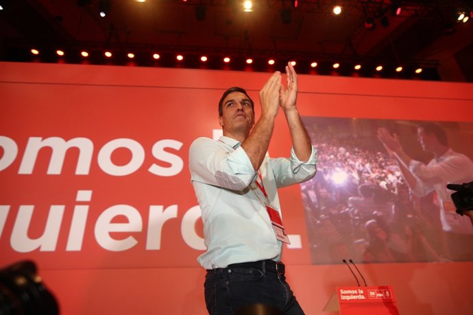Pedro Sánchez al Congrés del PSOE