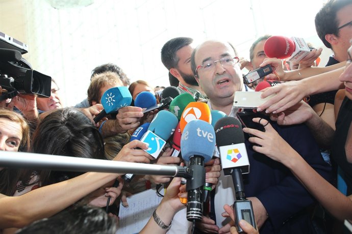  Iceta A La seva Arribada Al Congrés Del PSOE