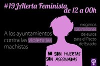 Entidades catalanas protestarán este lunes para exigir recursos contra la violencia machista