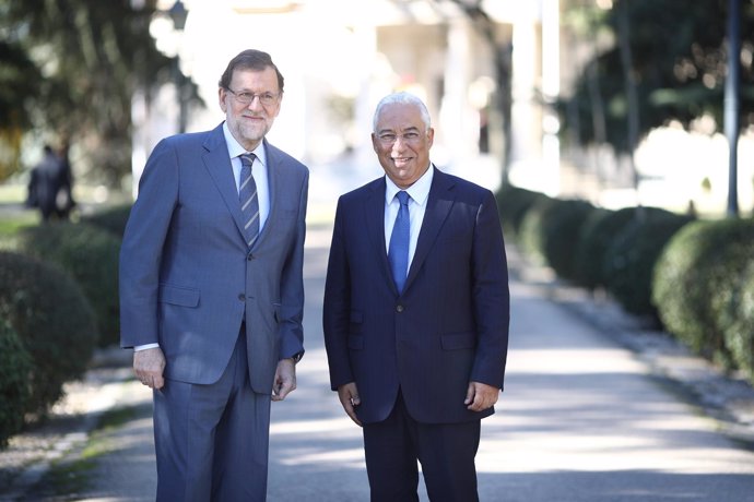Mariano Rajoy recibe en la Moncloa a Antonio Costa