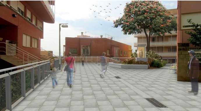 Projecte de reforma de la plaça Raimon Casellas