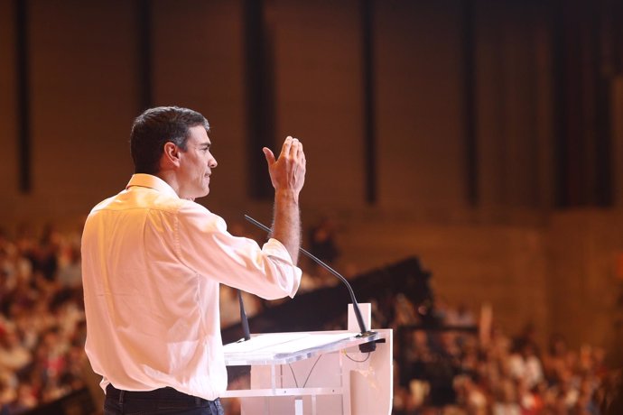 Pedro Sánchez cierra el congreso del PSOE