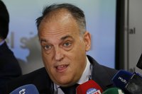 Tebas: "No tengo duda de que Cristiano Ronaldo es inocente"