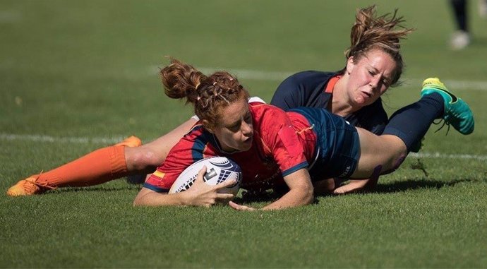 La selección femenina de Rugby 7 termina quinta en la primera serie del campeona